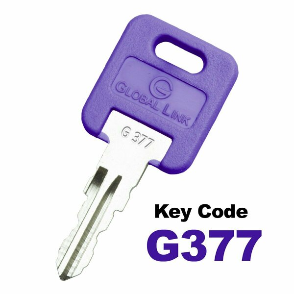 Global RV KEY, G377, Purple, Precut KEY-G377